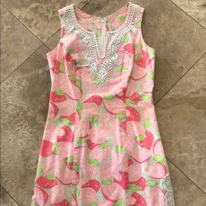 Lilly Pulitzer white label mango shift sz 2
